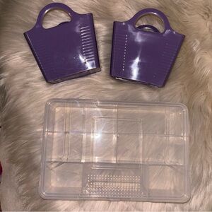 Arts and craft organize storage cases box